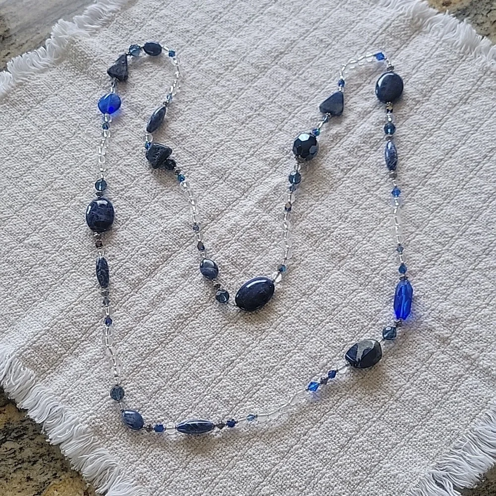 Custom jewelry long necklace - Picture 1 of 10